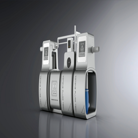 智能油水分離設備手板模型